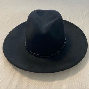 WYETH Billie Black Hat/Fedora